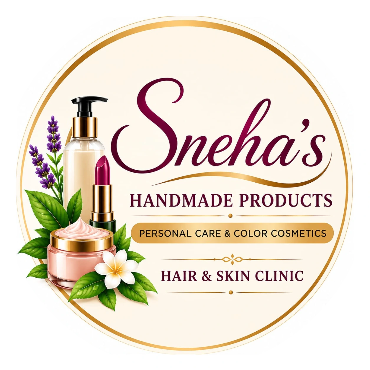 Sneha's Handmade Products logo