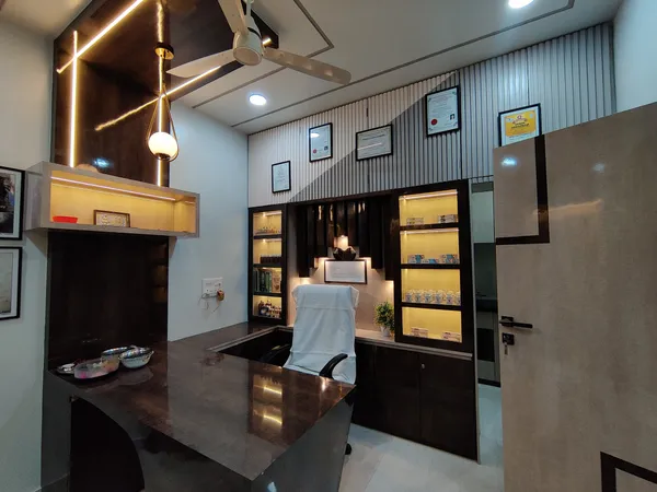 Clinic interior at Sneha's Hair and Skin Clinic